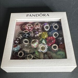 Unbranded 60 Piece Slider Charm Beads Bundle